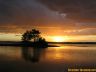 Couché de soleil sur le lac de Lacanau Océan II